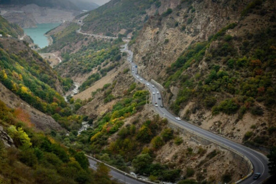 جاده چالوس به کندوان