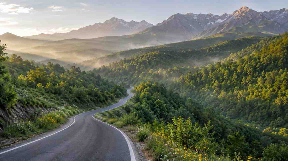 مسیر جنگل الیمستان از تهران و شهرهای شمالی